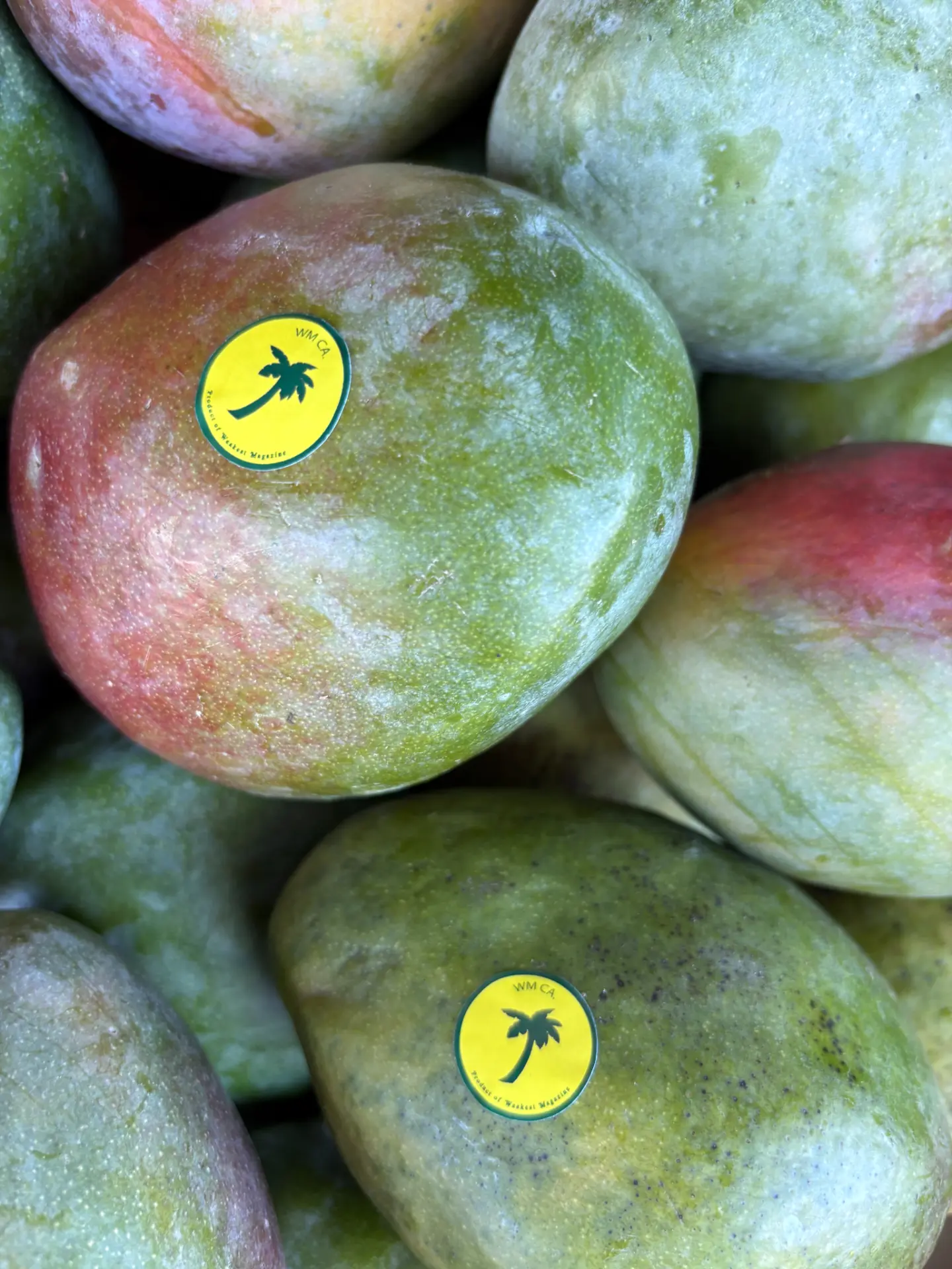weakest magazine — fruit stickers