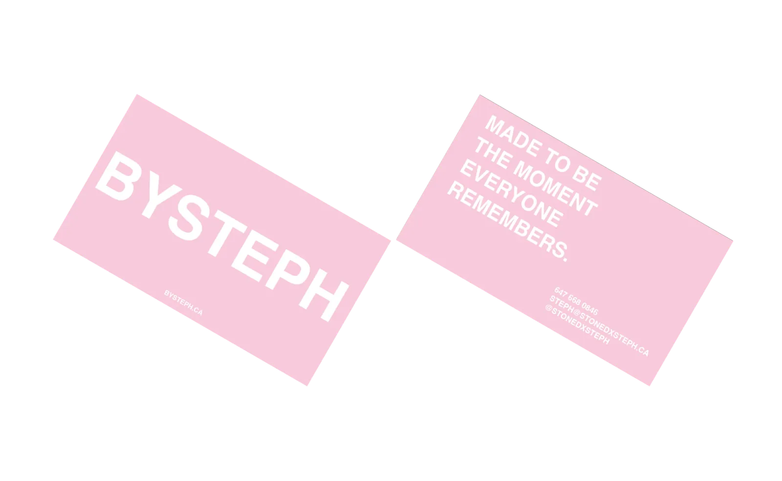 by steph business card